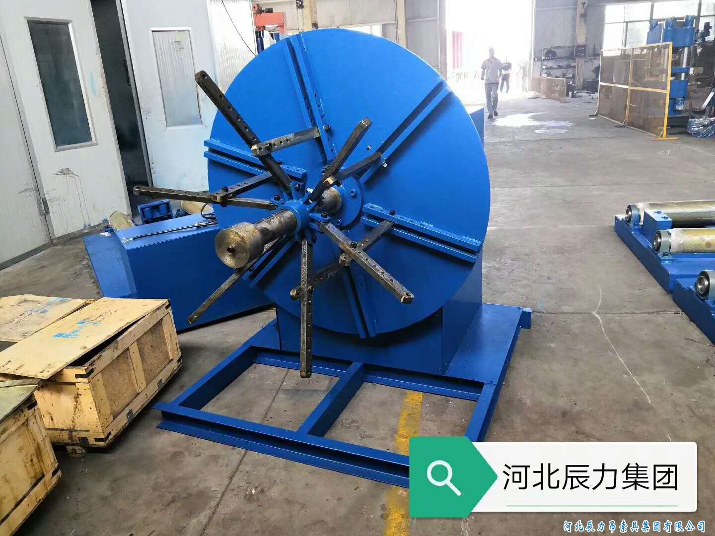 鋼絲繩纏放繩機器，鋼絲繩索具壓制機器，集體裝柜發貨